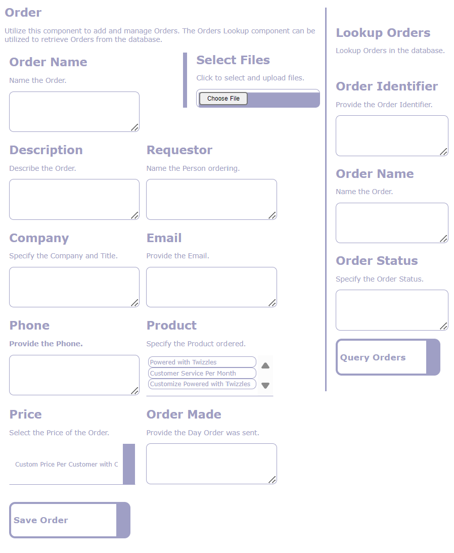 Order.
