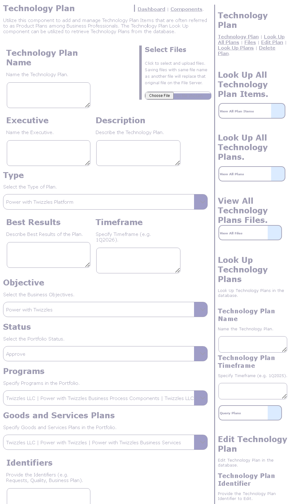 Technology Plan.